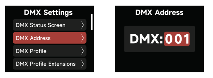 DMX Address-2