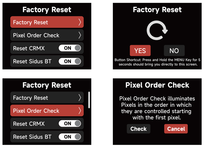 Factory Reset