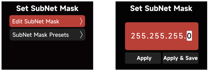 Subnet Mask