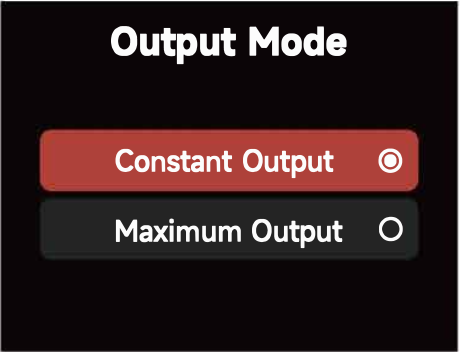 ls_600c_pro_II_output_mode