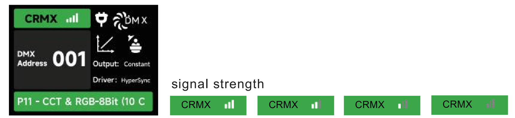 [STORM 400x] CRMX Settings
