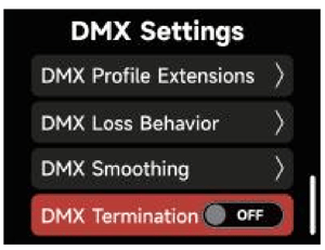 DMX Termination