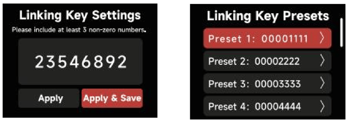 Linking Apply & Save