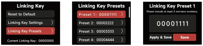 Linking Presets