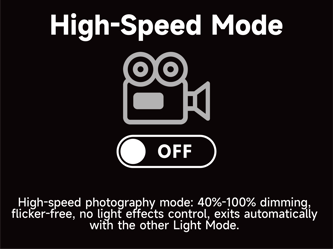 STORM 700x High-Speed Mode Off