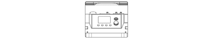 STORM CS32 Control Box MENU, LIGHT MODE, and PRESET buttons