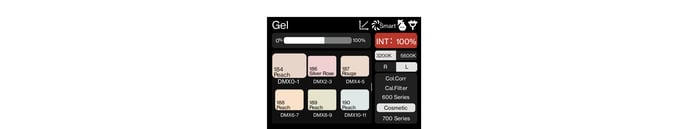 STORM CS32 GEL light mode screen