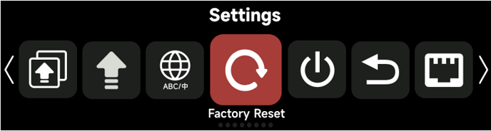 sidus_four_factory_settings