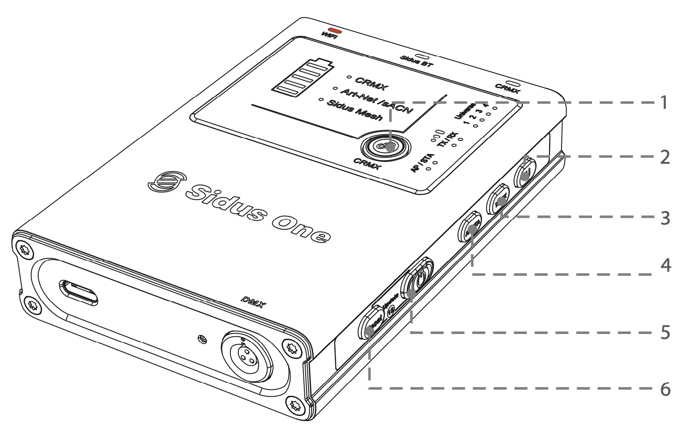 sidue_one_buttons_and_function