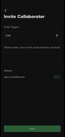 Invite Collaborator