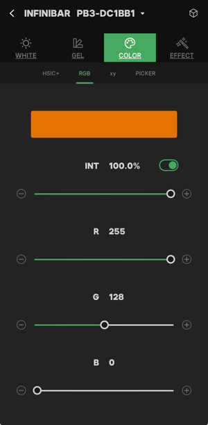 SL RGB Sliders
