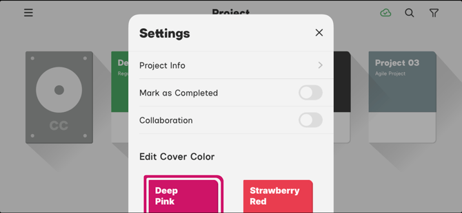 Sidus Link Project MGMT Menu
