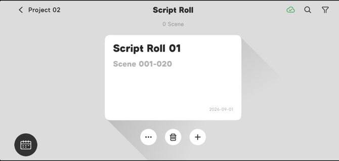 Sidus Link Reg Proj. Script Roll