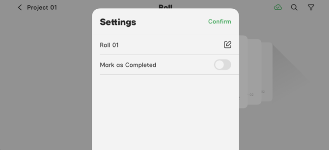 Sidus Link Roll Set Menu