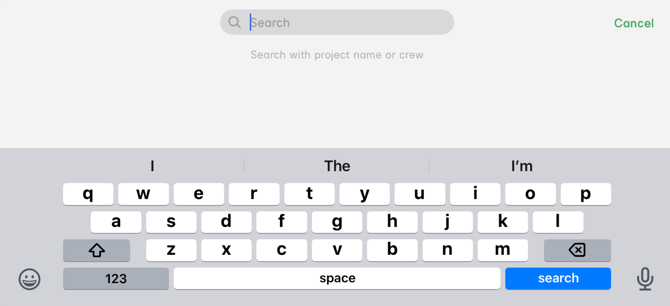Sidus Link Search Projects