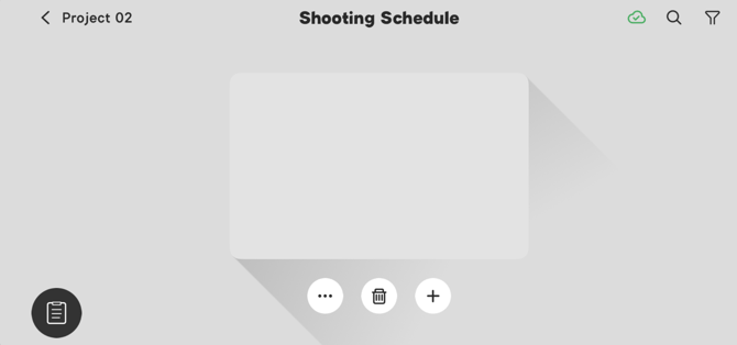 Sidus Link Shooting Schedule
