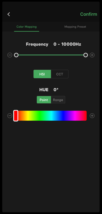 Sidus Link Color Mapping