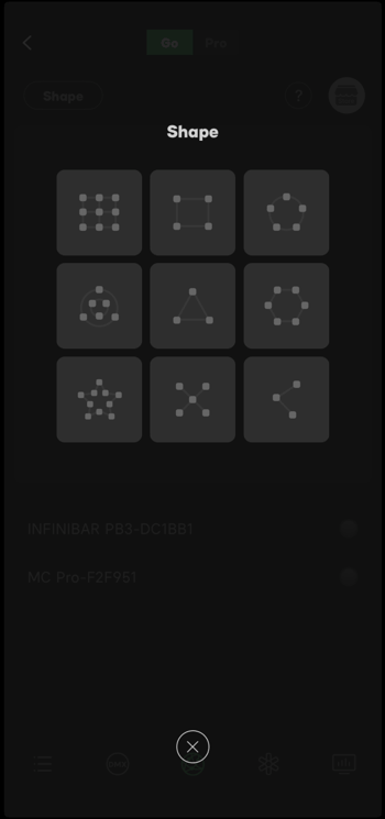 Sidus Link Layout Shapes