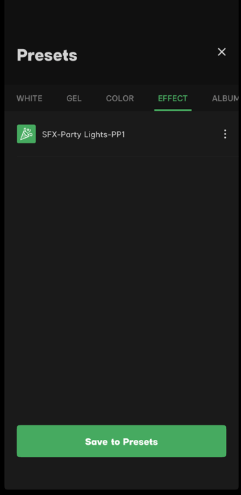 Sidus Link Manual FX Presets