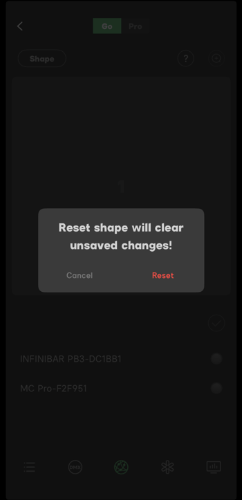 Sidus Link Reset Confirmation