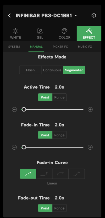 Sidus Link Segmented FX