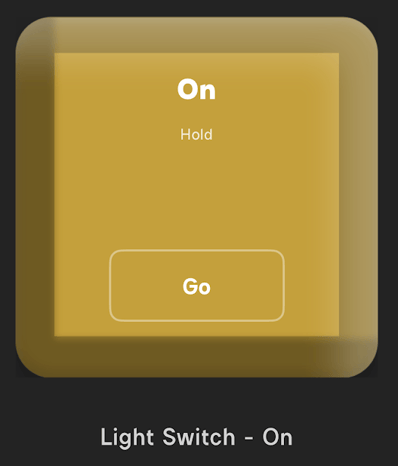 Action Panel button states