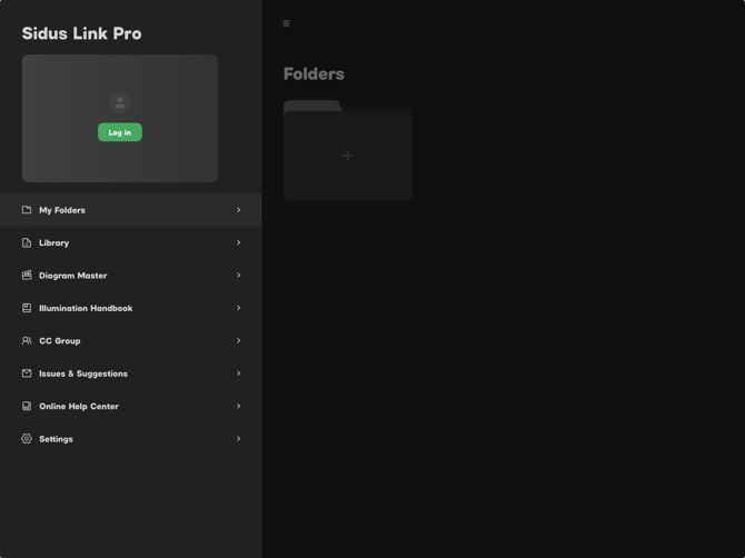 SLP Side Menu Bar