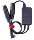 Aputure Active USB-C to 5-Pin DMX In & Out Adapter