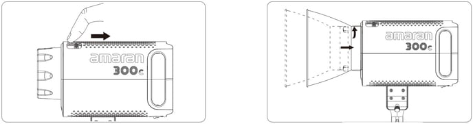 amaran_150c_300c_attachingdetaching_the_reflector