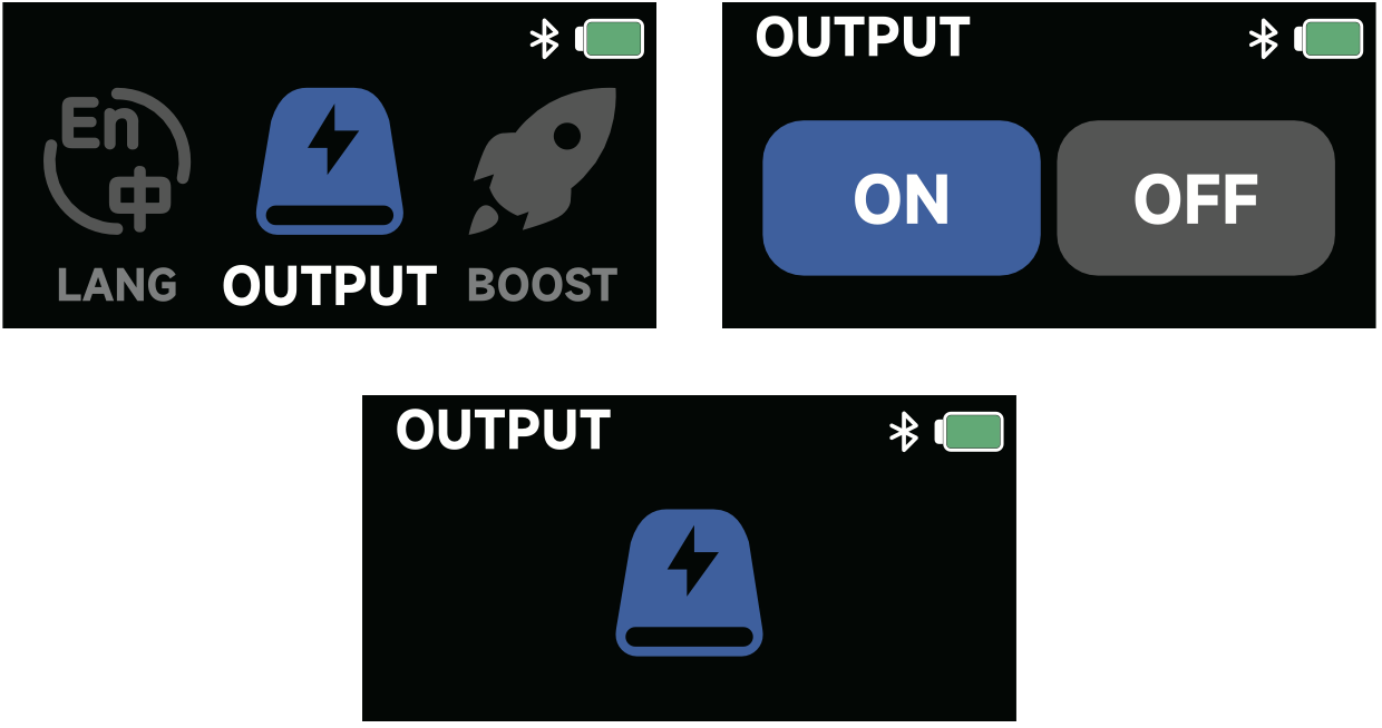 [amaran Ace 25c] Menu Options
