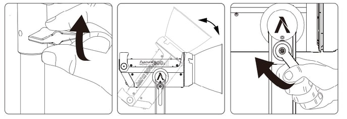 ls300dII-ls300x_setting_up_the_light