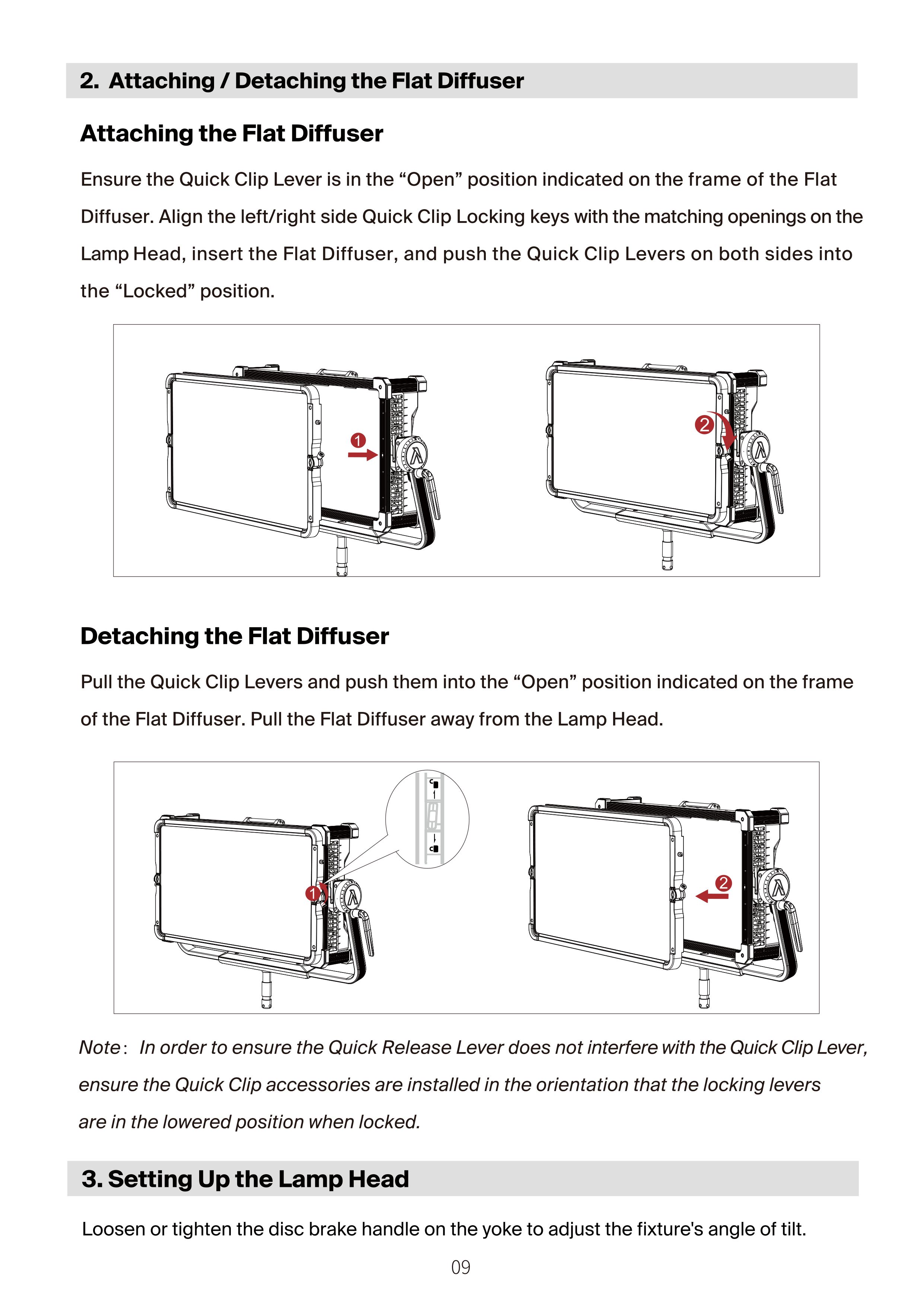 NOVA 9° 2x1 setup step 2