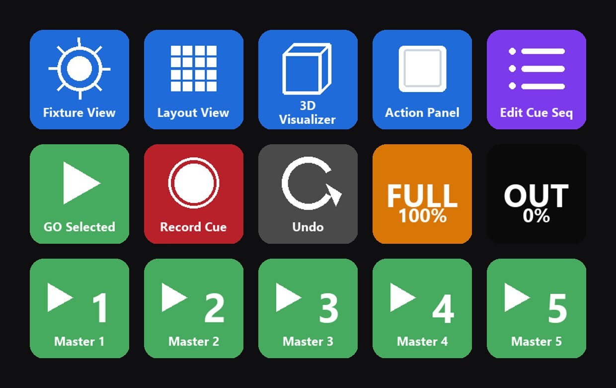 Stream Deck Standard layout for Sidus Link Pro V2.4